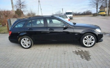Mercedes Klasa C W204 Kombi T204 1.6 180 K BlueEFFICIENCY 156KM 2012 Mercedes-Benz Klasa C 1.6B 2012r Lift Led Navi 2 KPL KOL Oryginal Lakier S, zdjęcie 9