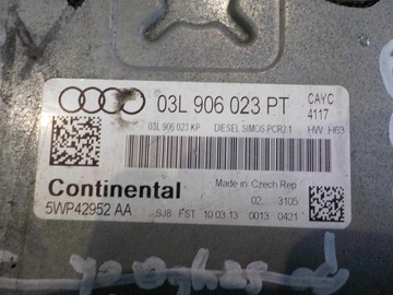 AUDI A1 8X 1.6 TDI ŘÍZENÍ MOTORU 03L906023PT