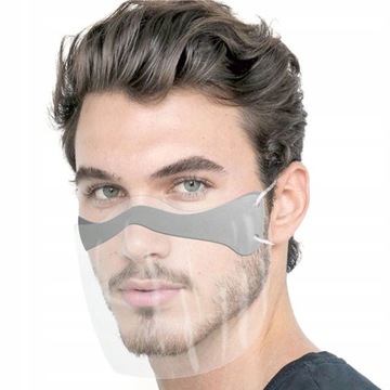 Мини-маска, защитный козырек для носа и рта.