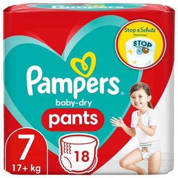 Подгузники Pampers Pants размер 7 (18 шт.)