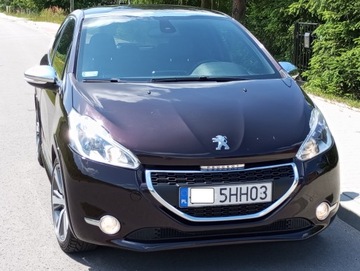 Peugeot 208 I Hatchback 3d 1.6 VTI 120KM 2014 Alu.17-Panorama-1.6 16V-Skóra, zdjęcie 4