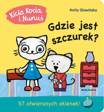Kicia Kocia i Nunuś Gdzie jest szczurek?