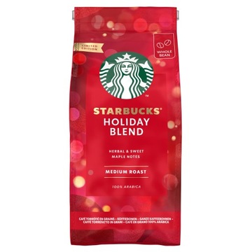 Кофе STARBUCKS Holiday Blend в зернах 190г