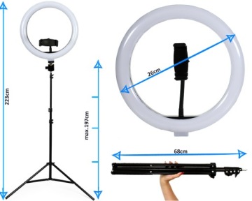 ДЕРЖАТЕЛЬ ДЛЯ ТЕЛЕФОНА СО СВЕТОДИОДНОЙ ПОДСВЕТКОЙ НА ПОДСТАВКЕ 220