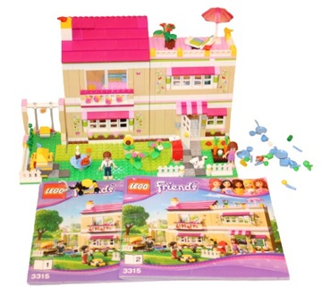 LEGO FRIENDS 3315 DOM OLIVII INSTRUKCJA
