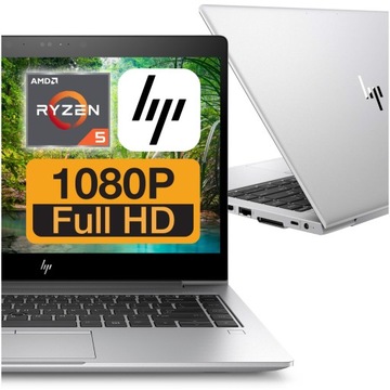Laptop HP EliteBook 745 G5 AMD Ryzen 5 16GB DDR4 256SSD FHD Win11 Wydajny