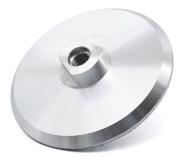ALUMINIOWY UCHWYT DYSK Z RZEPEM DO PADÓW POLERSKICH 100mm M14