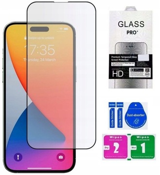 SZYBKA SZKŁO HARTOWANE PEŁNE do iPhone 14 PRO MAX