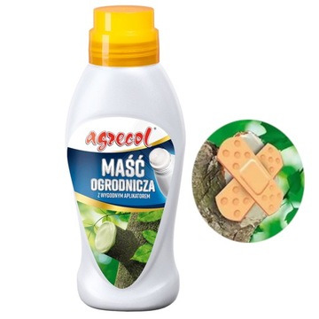 Maść ogrodnicza na Uszkodzone Rośliny CHRONI I ZABEZPIECZA 250g Agrecol