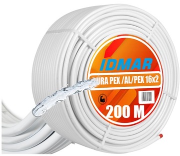 RURA PEX 16x2 200m WIELOWARSTWOWA PEX/AL/PE OGRZEWANIE PODŁOGOWE ELASTYCZNA