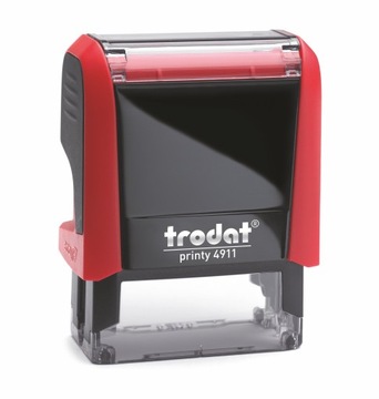 PIECZĄTKA TRODAT PRINTY 4911 CZERWONA + PROJEKT