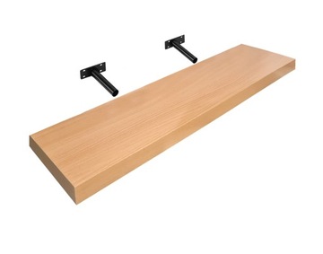 PÓŁKA WISZĄCA PROSTA REGAŁ DEKORACJA SZER. 80 CM