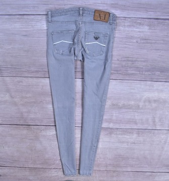 ARMANI JEANS Damskie Jeansy Spodnie Jeansowe / 25