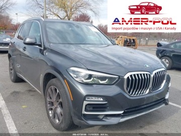 BMW X5 G05 2021 BMW X5 XDrive40i 2021, 3.0L R6 335KM, 4x4, od ubezpieczalni 3.0 Benzyna