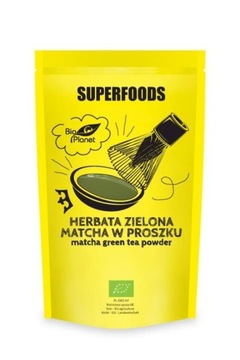 HERBATA ZIELONA MATCHA BIO 100 g -. BIO PLANET