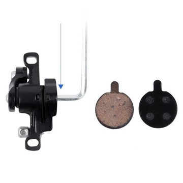 МЕХАНИЧЕСКИЙ СУППОРТ ДИСКОВОГО ТОРМОЗА ZOOM DB 280 ПЕРЕДНИЙ/ЗАДНИЙ АДАПТЕР F180/R160