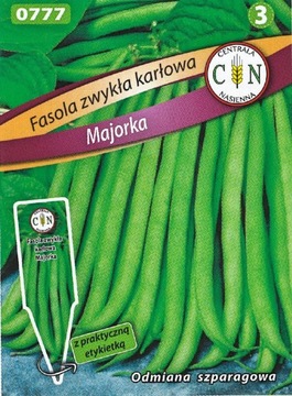 Fasola Majorka plenna b.dobra odporna bezwłóknista