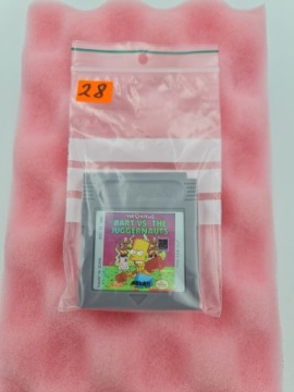 GAMEBOY THE SIMPSONS БАРТ ПРОТИВ ДЖАГГЕРНАУТОВ