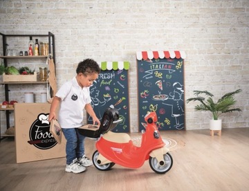 Smoby Cross -Country Bike Retro Scooter Silent Motor Wheels