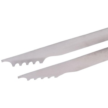 Набор для барбекю, нержавеющая сталь/дерево, 42 см, серебристый/черный