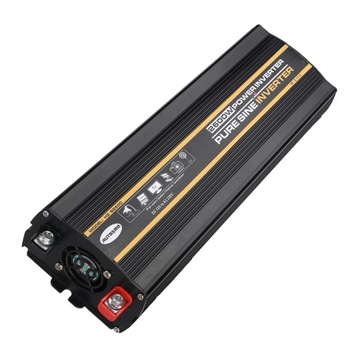 PRZETWORNICA 12V 220V 2600W CZYSTY SINUS