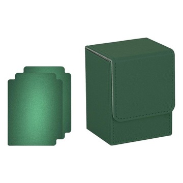 Pudełko na karty Card Deck Box, mieszczące 100 sztuk Trading Green