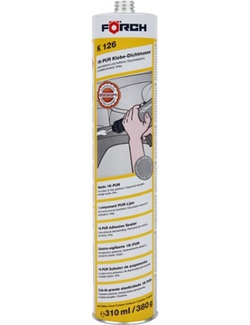 FORCH K126 MASA KLEJĄCO USZCZELNIAJĄCA SZARA 310ML