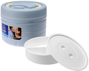 GALICJA TERMOS OBIADOWY POJEMNIK TERMICZNY LUNCH BOX 3 L NIEBIESKI