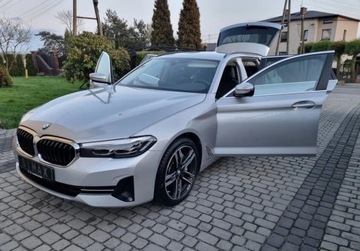 BMW Seria 5 G30-G31 Touring Facelifting 3.0 530d 286KM 2021 BMW Seria 5 Lift 3.0D 286 PS Mild hybrid Zadbane Niski przebieg Serwis ASO, zdjęcie 32
