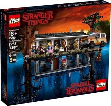 LEGO STRANGER THINGS 75810 DRUGA STRONA DOM NOWY