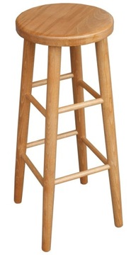 TABORET BAROWY 81 cm BUKOWY HOKER WYSOKI olcha
