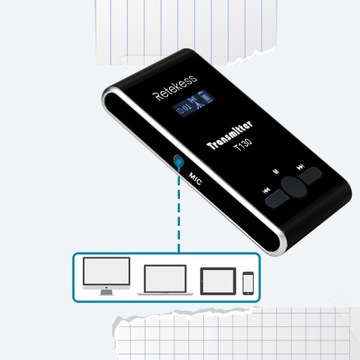 Беспроводная система экскурсовода Retekess T130-T131, система аудиогида