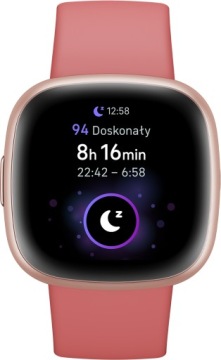 Fitbit от Google Versa 4 GPS Пульс SpO2 Розовый и медный сон