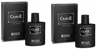 JFENZI THE CRAVE NERO 2x100ml męska woda perfumowana