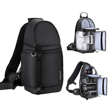 Рюкзак для фотосессии на одно плечо Beta Messenger K&F Concept KF13.141