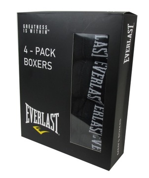 EVERLAST Bokserki majtki męskie Bawełna 4PAK - L