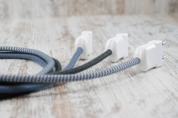 wtyczka włoska 230V do przewodu w oplocie LOFT DIY