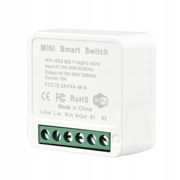 Модуль интеллектуального переключателя Mini Wi-Fi 16A
