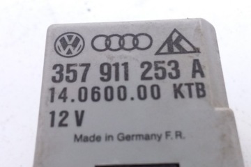 RELÉ VW TRANSPORTER IV FURGON (70XA) 357911253A 2.5L DIESEL 75KW 1997