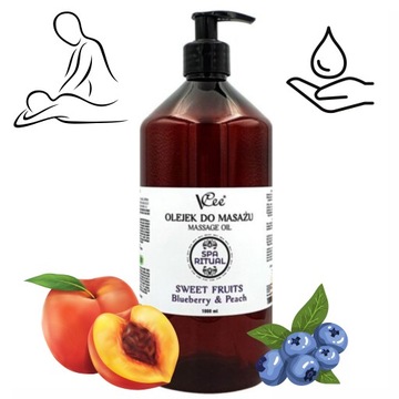 Натуральные VCEE Sweet Fruits 1000 мл Массажное масло