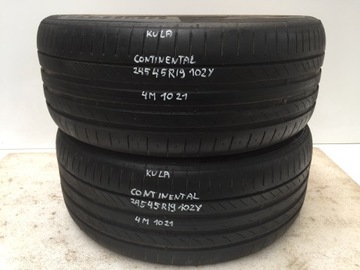 CONTINENTAL CONTISPORTCONTACT 5 245/45 R19 102Y