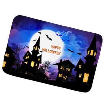 Kolorowa wycieraczka na Halloween Wejściowy dywani