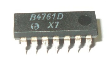 B4761D = TAA4761A quad operational amplifier, darlington output 10sztuk
