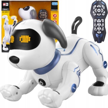 PIESEK INTERAKTYWNY CHODI ROBOT TACZY KOMENDY RC