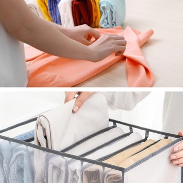 ОРГАНАЙЗЕР ДЛЯ ОДЕЖДЫ ОРГАНАЙЗЕРЫ ДЛЯ ГАРДЕРОБА 6 ШТ.