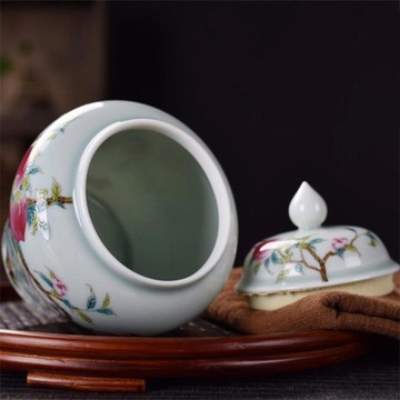 Глазурованная фарфоровая ваза для цветов для домашнего офиса