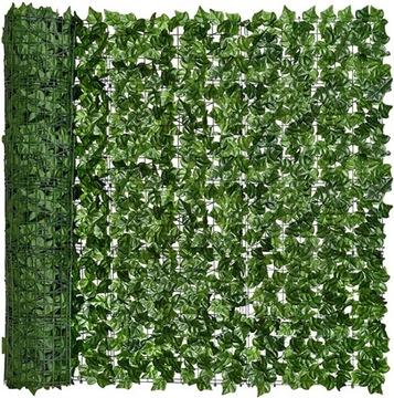 SZTUCZNY ŻYWOPŁOT BLUSZCZ OSŁONA MATA LIŚCIE EDERA 100X300 CM 1X3 M
