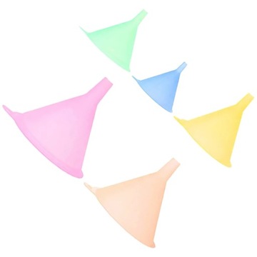 ПЛАСТИКОВЫЕ ВОРОНКИ 5 МАЛЕНЬКИХ ВОРОНОК ШТ.