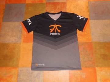 FNATIC USA M KOSZULKA SPORTOWA MEGA UNIKAT JEDYNA W PL SUPER STAN MOCNA