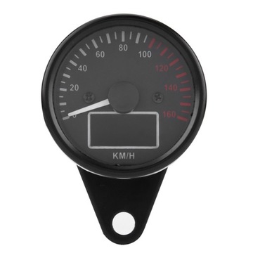 Uniwersalny 0 ~ 160 KM/H motocykl cyfrowy LED prędkościomierz LCD
